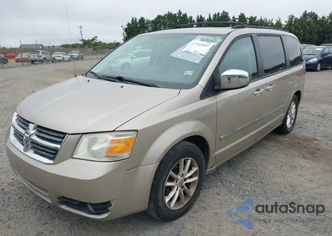 2008 Dodge Grand Caravan Sxt from USA, damaged, VIN 2D8HN54X48R145750